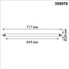 Миниатюра фото соединитель прямой токопроводящий novotech glat 359976 черный | 220svet.ru